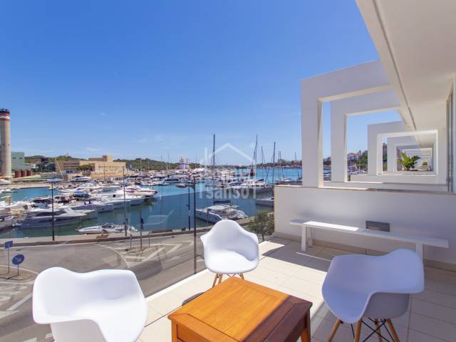 House with incredible views over the port of Mahón, Menorca