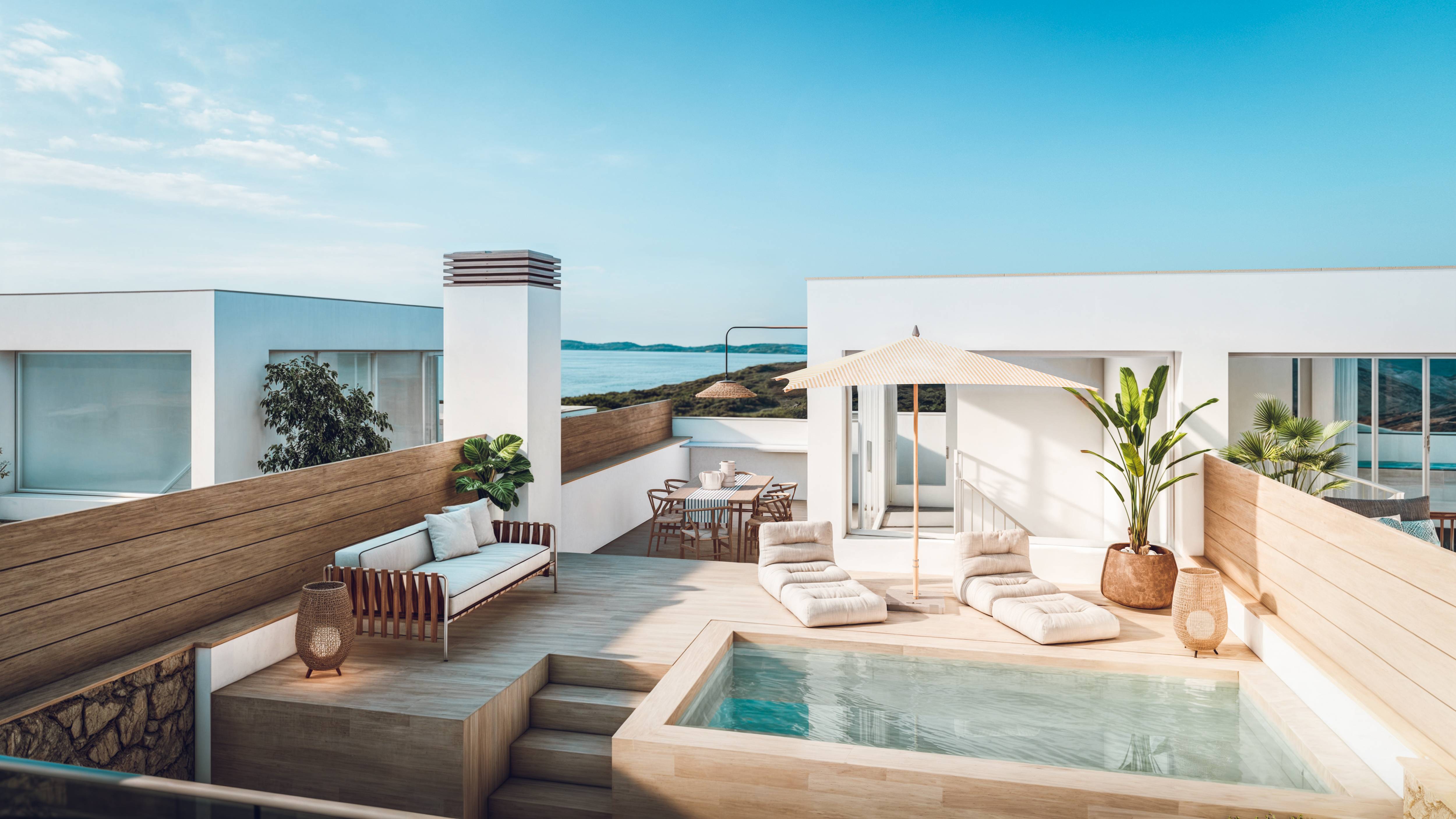 Promotion - Experience the essence of Menorca.  New exclusive residential development in Fornells.