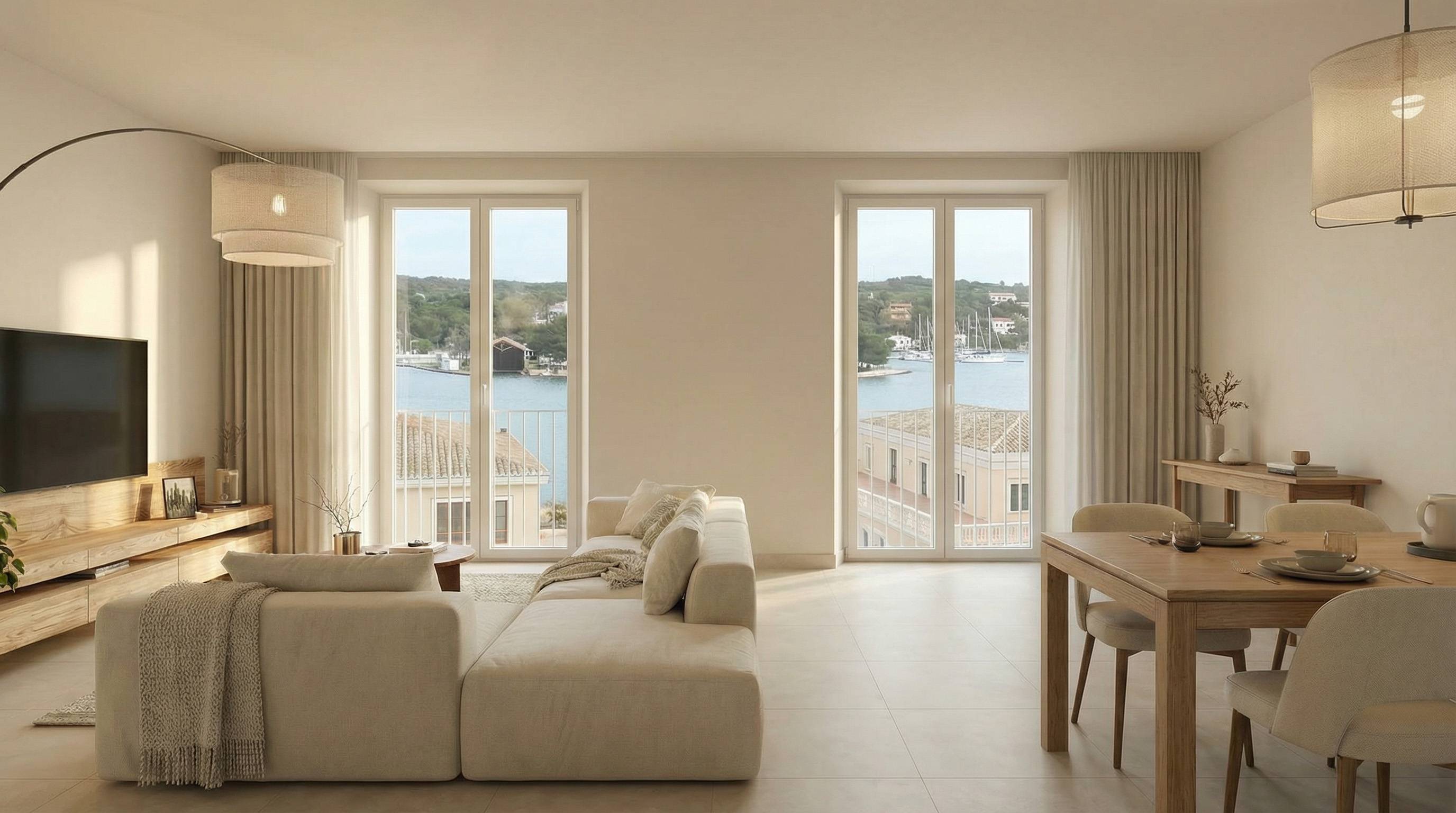 New development - New-build development in the Port of Mahón. Where your new life begins. Menorca.