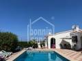 AGENCE EXCLUSIVE : Villa jumelée avec vue mer en Menorca.