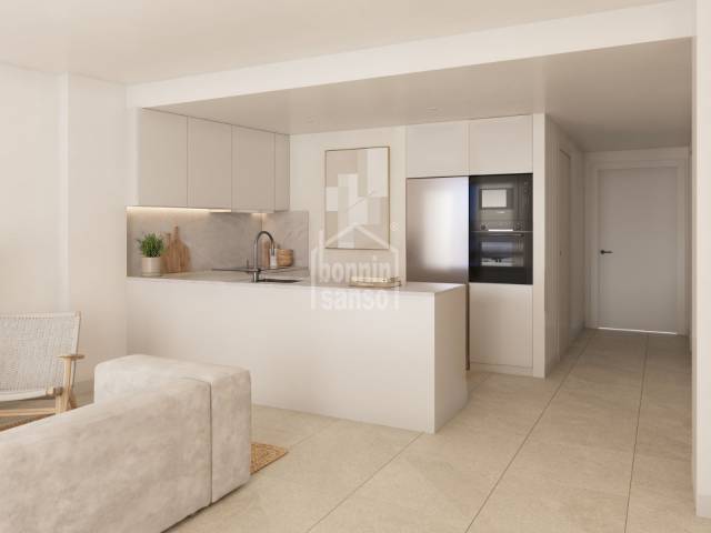 Brand-new apartments in Es Castell with sea views. Menorca