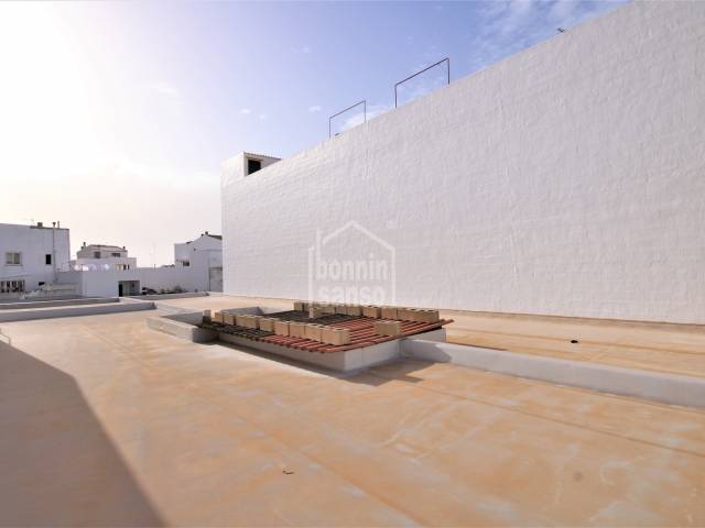 Projet de construction de cinq logements dans la zone de la Plaza Menorca, Ciudadela, Minorque