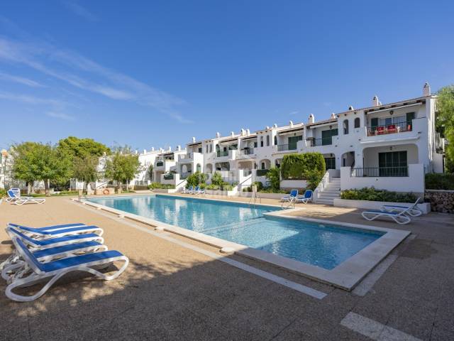 Apartment in a lovely community in Son Parc, Menorca