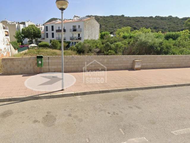 Baugrundstück mit eingereichtem Projekt in Ferreries, Menorca