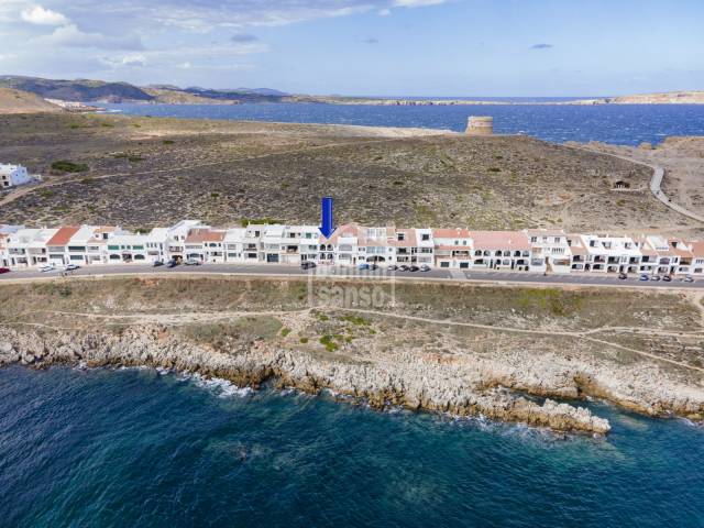 Exclusiva. Casa en planta baja con vistas al mar en Fornells, Menorca