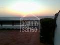 Casa al piano terra, fronte mare con grande terrazza, S’Algar, Minorca