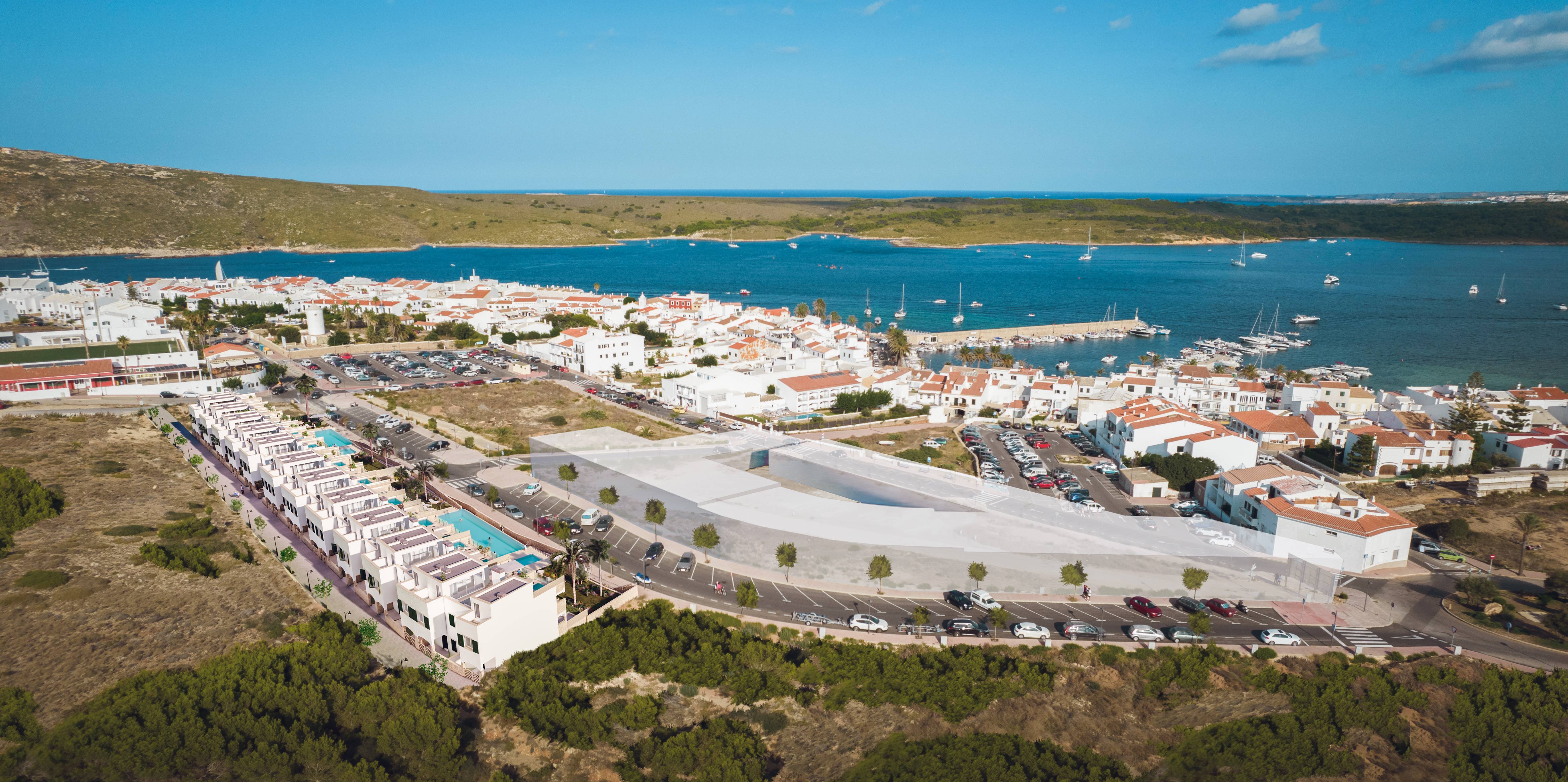 New development - Under construction - Exclusive residential development in the bay of Fornells, Menorca