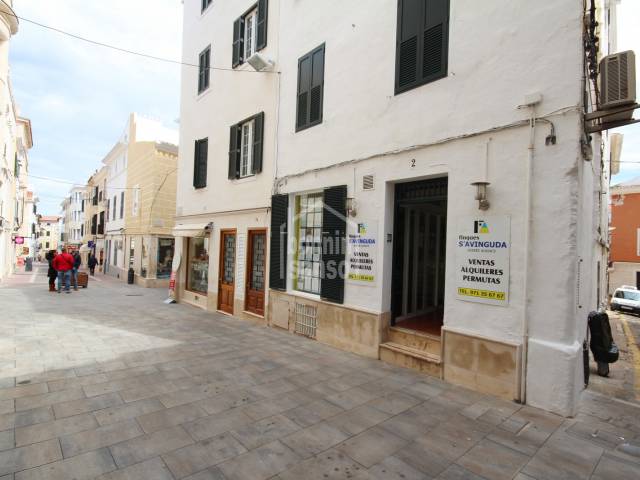 Small commercial premises in the centre of Mahón, Menorca
