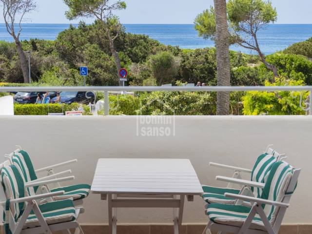 Apartment mit Meerblick in Santo Tomás, Menorca