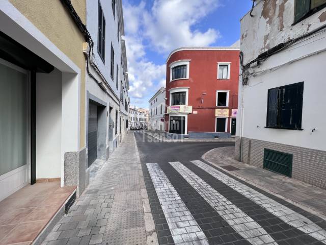 Local comercial en zona próxima al centro de Mahón, Menorca