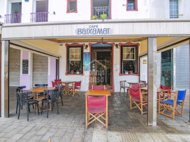 Bar/restaurant en Mahon Puerto