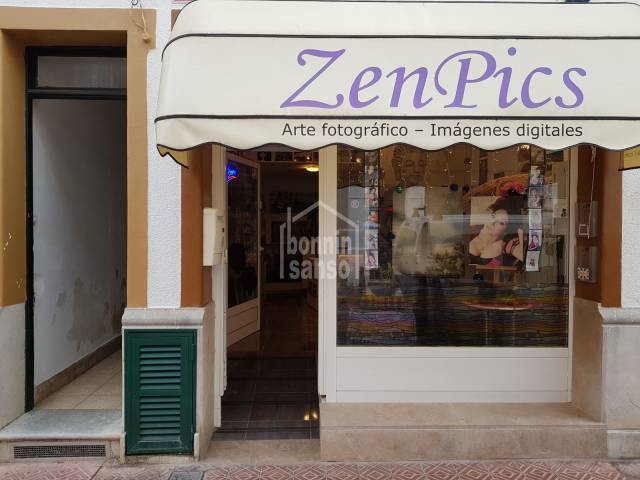 Local commercial a la vente dans le centre de Mahon, Menorca