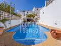 Elegant home with garden and swimming pool in Mahón, Menorca.