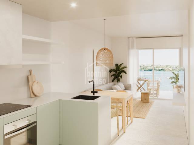 Residencial Cala Corb, A new front line residential development in the harbour of Mahón, Menorca