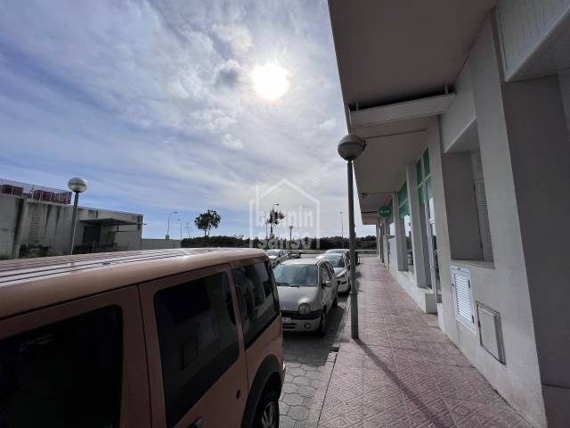 Interesting commercial premises in a residential area of Mahon, Menorca.