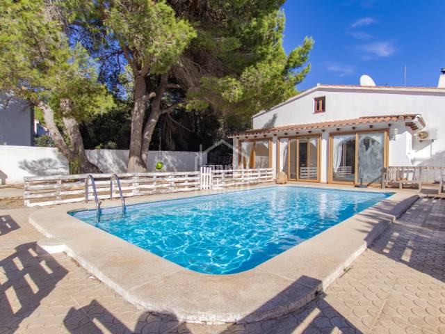 Villa with spacious garden in Addaya, Menorca