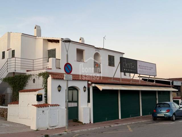 Tourist and commercial complex in Los Delfines, Ciutadella, Menorca.