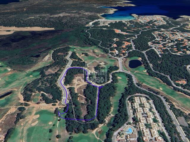 Hotelgrundstück neben dem Golfplatz in Son Parc, Menorca, Balearen