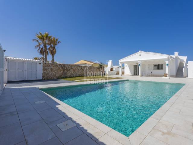 Makelloses Chalet in Cap d’Artrutx, Ciutadella, Menorca