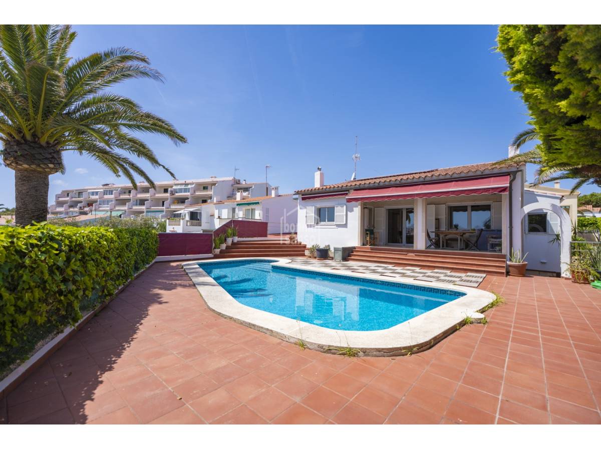 Encantadora chalet  con Piscina en Santa Ana, Es Castell, Menorca