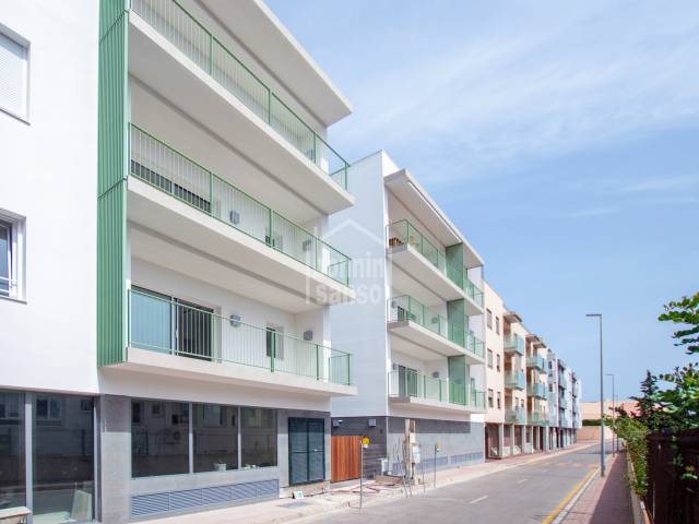 Nouvelle promotion immobilières dans une zone résidentielle de Mahón, Menorca