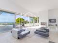 Minimalistisches Designerhaus in Menorca's beliebtem Süden mit fantastischem Meerblick und fussläufiger Entfernung zur Küste