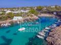 House on the seafront at Binisafua Playa, Menorca