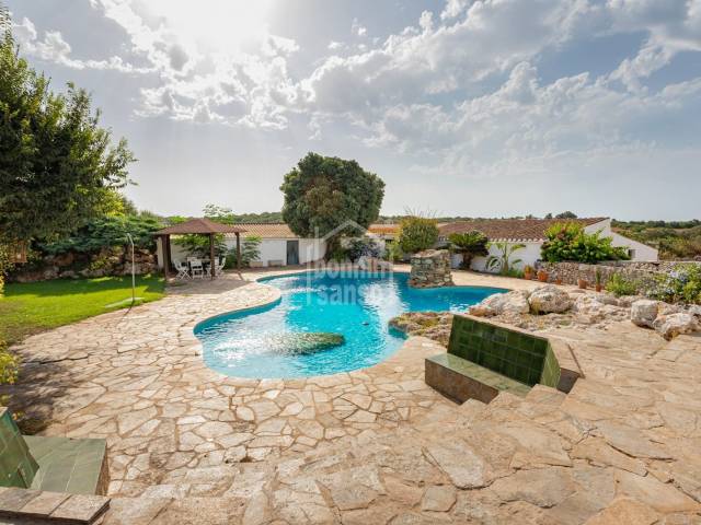 Tenuta in vendita immersa nella natura con accesso al Barranc de Trebaluger, Ferreries, Minorca