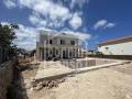 Nuevo chalet en obra en un rincón tranquilo de Menorca