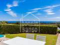 Encantador apartamento con vistas panorámicas al mar en Coves Noves, Menorca