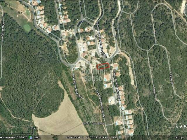 Building plot in Son Parc, Menorca