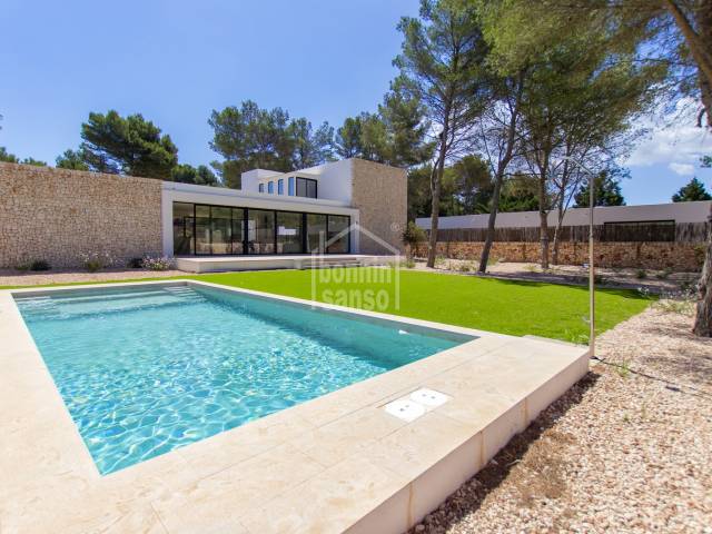 Stunning newly built villa in Son Parc, Menorca