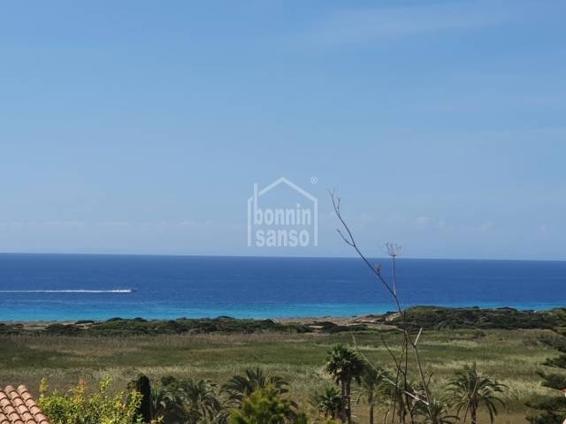 Building plot of 520 m2 with project and license in Son Bou on the south coastwith sea views