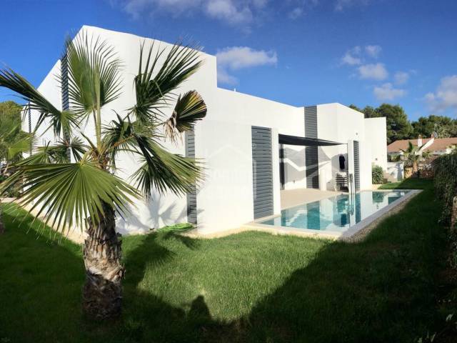 Designer villa in Cala Blanca, Ciutadella, Menorca.