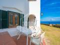 Superb front line apartment in Playas de Fornells, Menorca