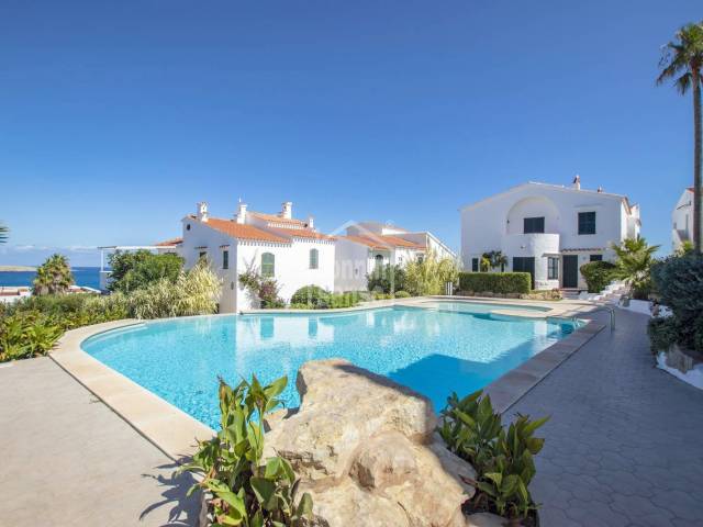 Apartamento con vistas al mar y licencia turistica en Son Parc  -Menorca-