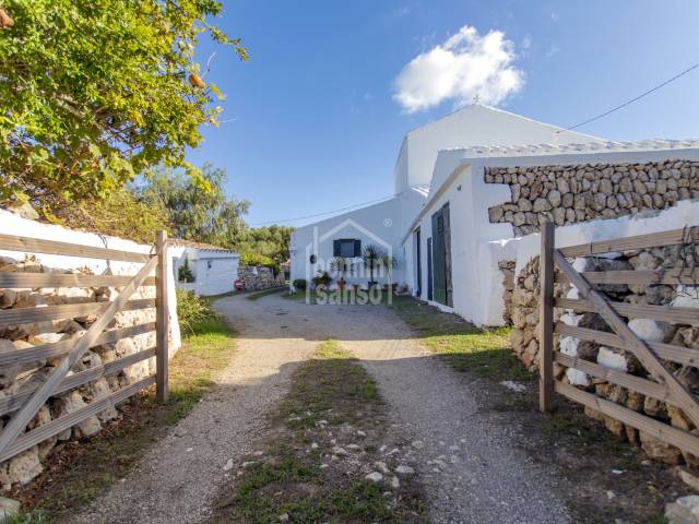 Fine example of a traditional farmhouse, Biniparrell, Menorca