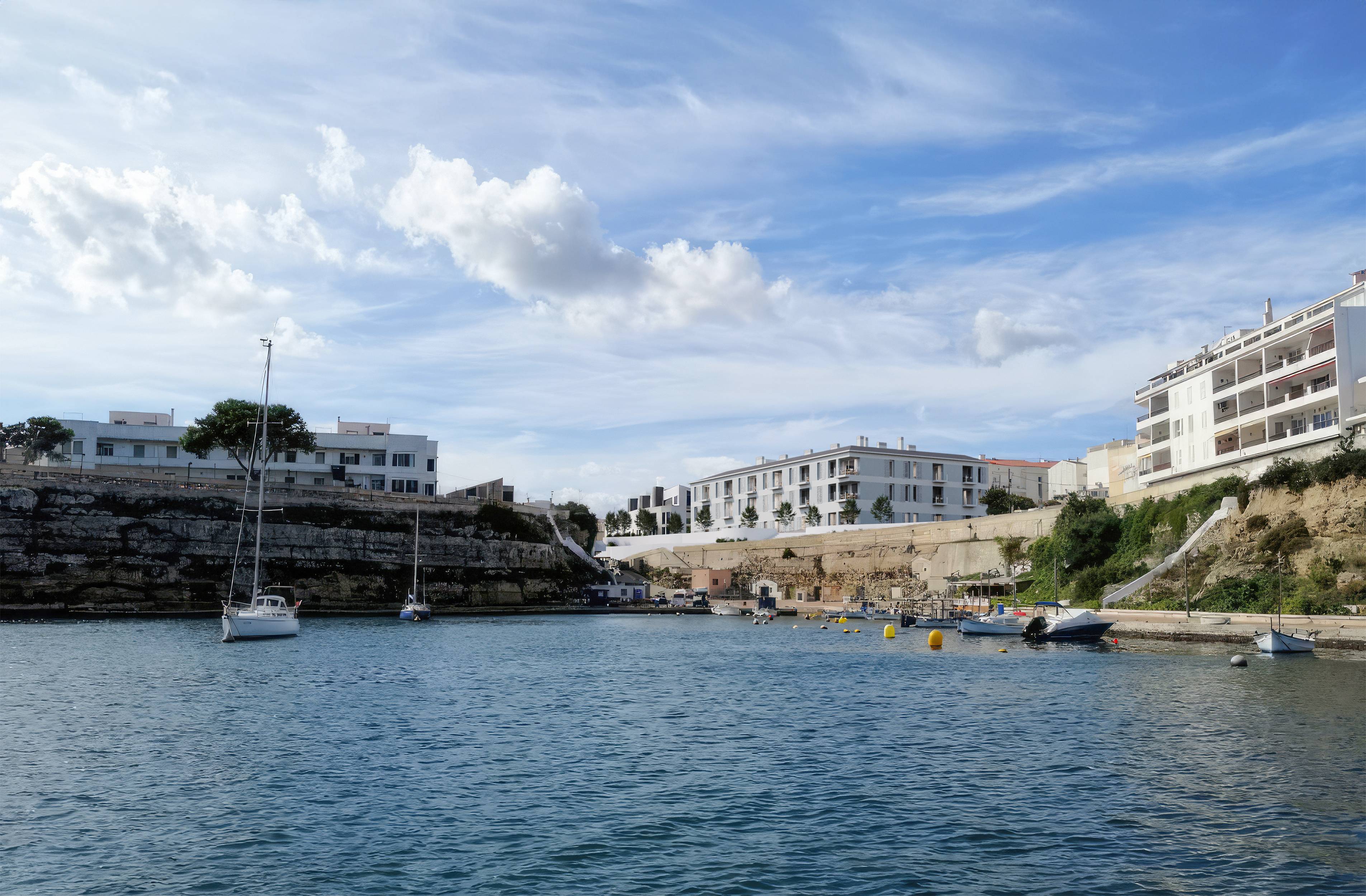 New development - Residencial Cala Corb, A new front line residential development in the harbour of Mahón, Menorca