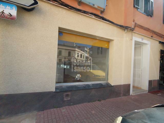 Commercial premises in the centre of Ciutadella, Menorca