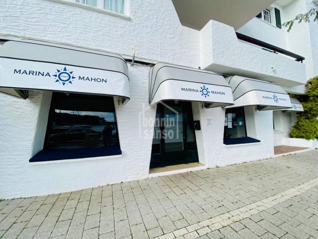 Commercial premises in the harbour of Mahon, Menorca
