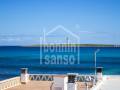 Incredible sea views from this property in Punta Prima, Menorca