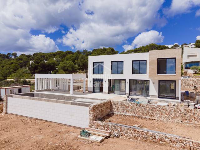Stunning newly built villa in Coves Noves, Menorca.