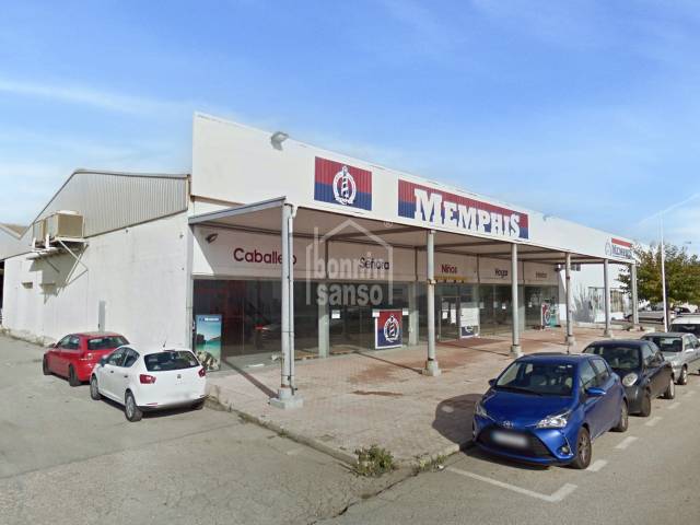 Large warehouse in the industrial estate of Mahon, Menorca