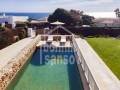 Espectacular chalet con piscina y vistas panorámicas al mar, Binidalí - Menorca