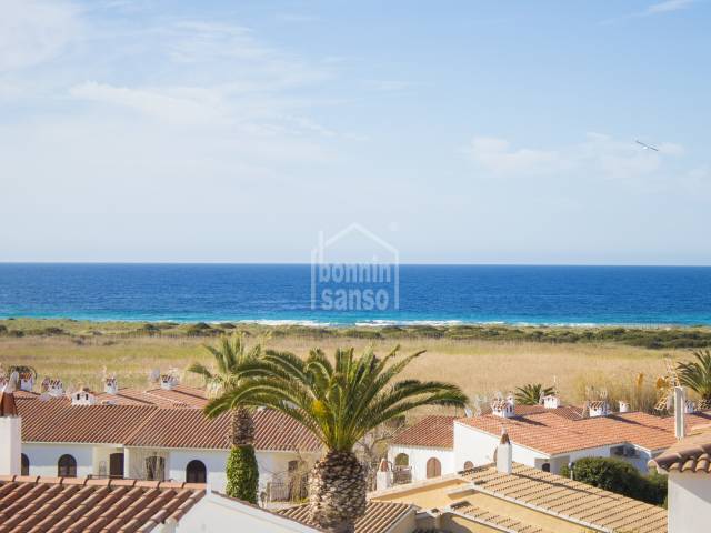 Semi-detached house with sea views, Son Bou, Menorca.