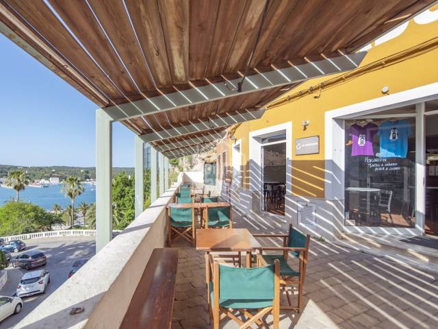 Building with harbour views in the historic centre of Mahón, Menorca