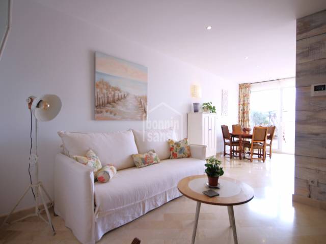 Modern, front line ground floor apartment, Ciudadela, Menorca