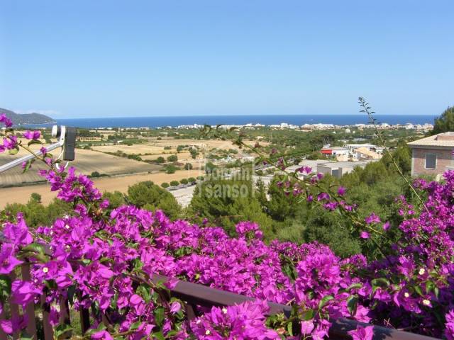 Casa con vistas panoramicas del mar, Son Servera, Mallorca