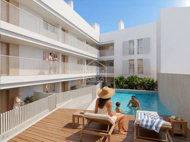 Brand-new apartments in Es Castell with sea views. Menorca