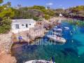 House on the seafront at Binisafua Playa, Menorca